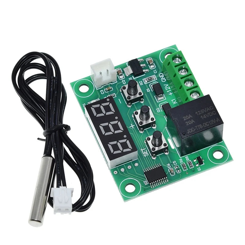 W1209 TZT DC 12V heat cool temp thermostat temperature control switch temperature controller thermometer thermo controller