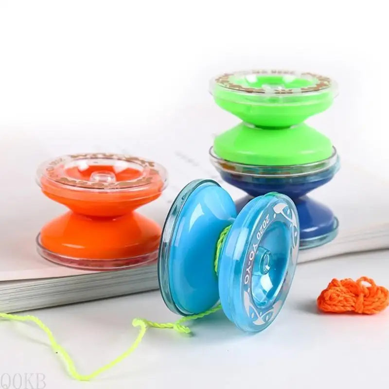 AP29 Plastic Yo Yo Ball Toy Sport Yo-yos with Elastic String Interactive Ball Game Toy Funny Kids Gift
