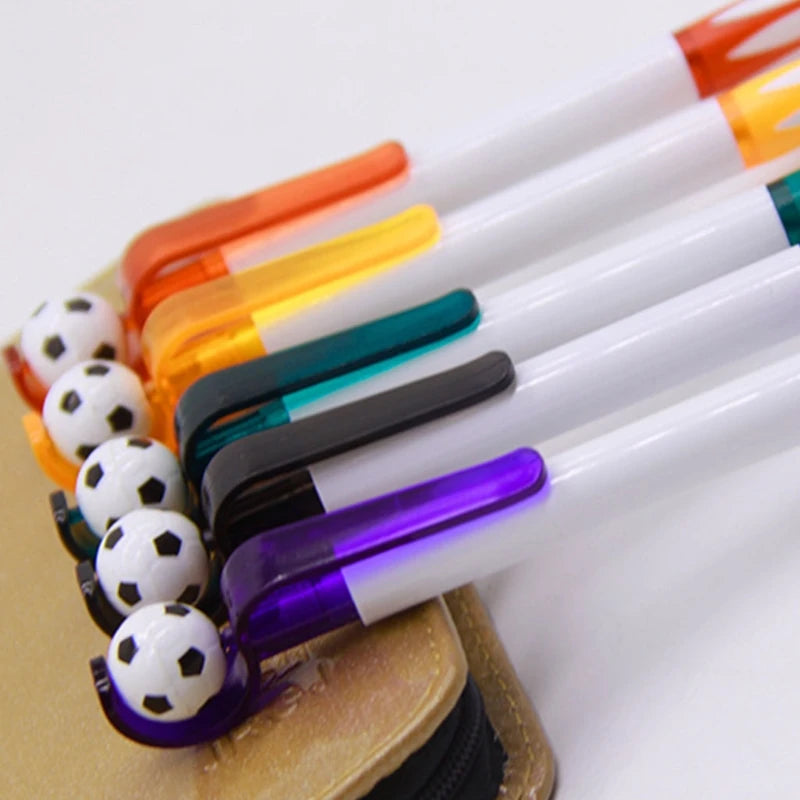 Novelty Ballpoint Pen Sports Pen 1.0mm Medium Nib Refillable Anti-slip Silicone Grip Sports Game Reward for Boy Girl Kid
