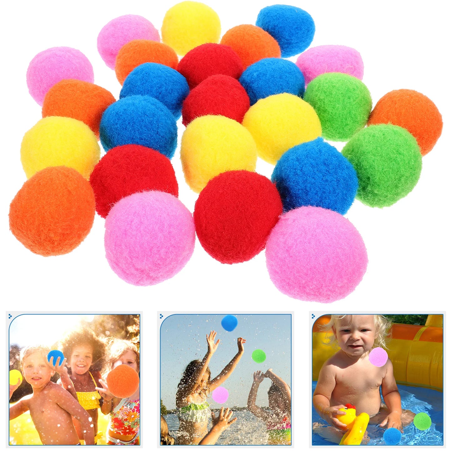30pcs for Kids Outdoor Fun Pool Party Toys Children Interactive Beach Play Swimming Accessories