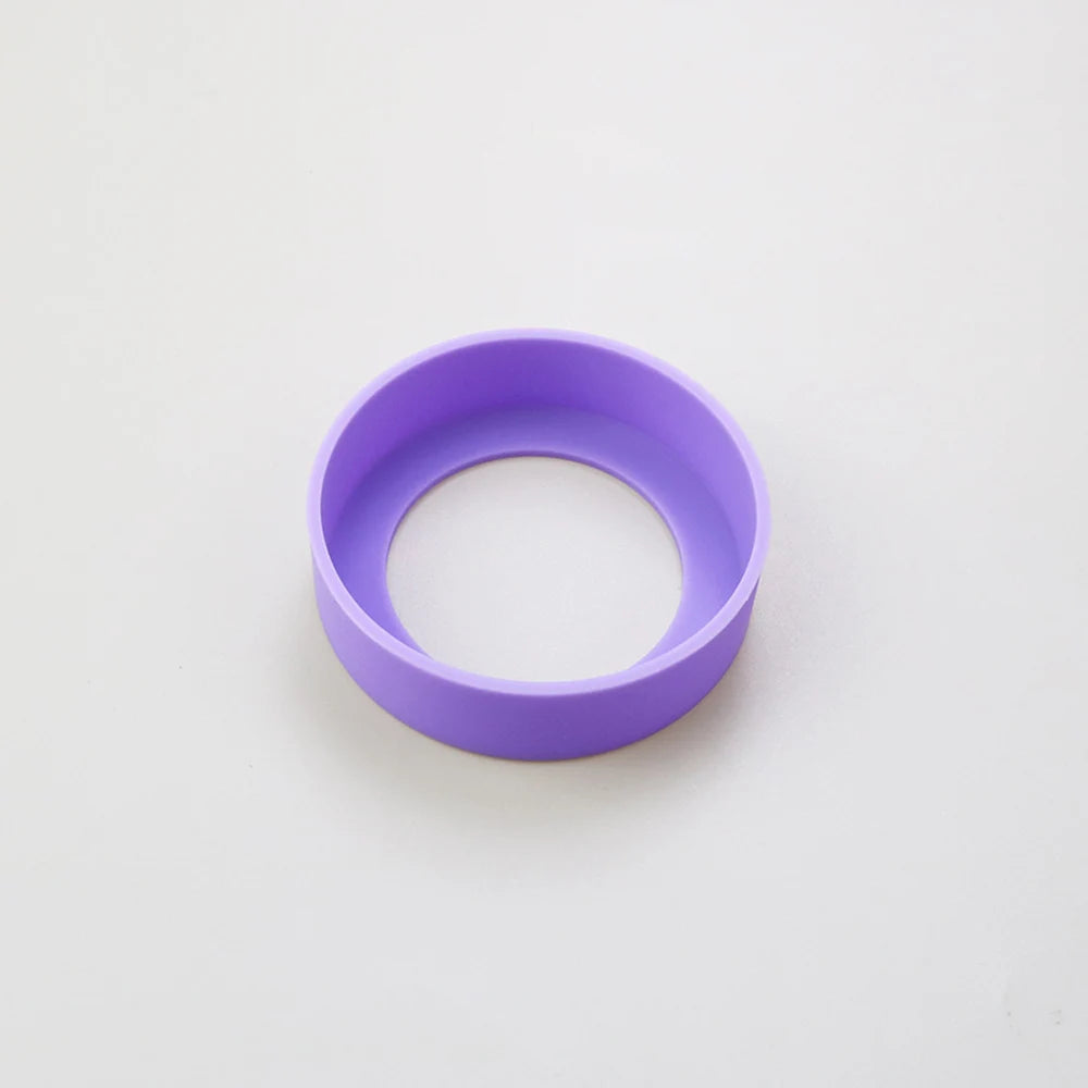 Silicone world Silicone Thermos Cup Coasters Non-Slip Durable Round Insulation Mat Anti-fall Water Drink Bottle Pad Kitchen tool