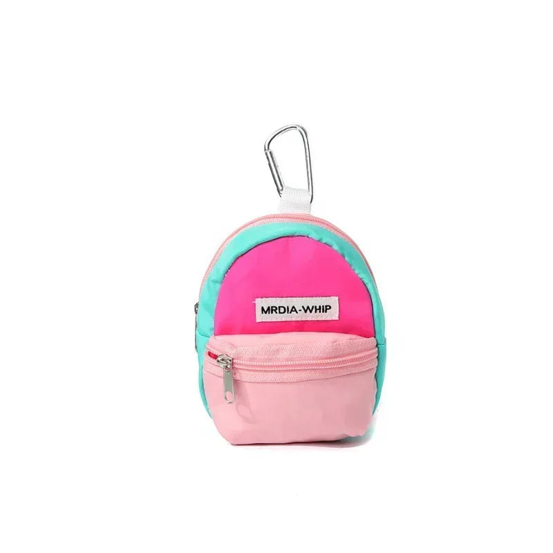 Kawaii Mini Purse Coin Pouch Earphone Key Storage Bag Book Bag Pendant Children's Macaron Cute Wallet Zipper Coin Purse Kids