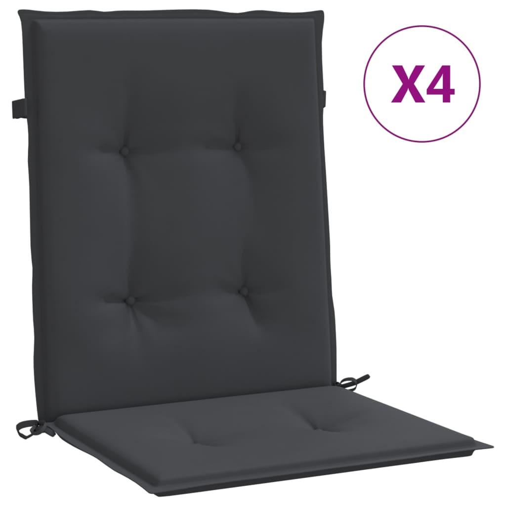 vidaXL Chair Cushion Water Repellent Patio Chair Cushion Pad Oxford Fabric-4