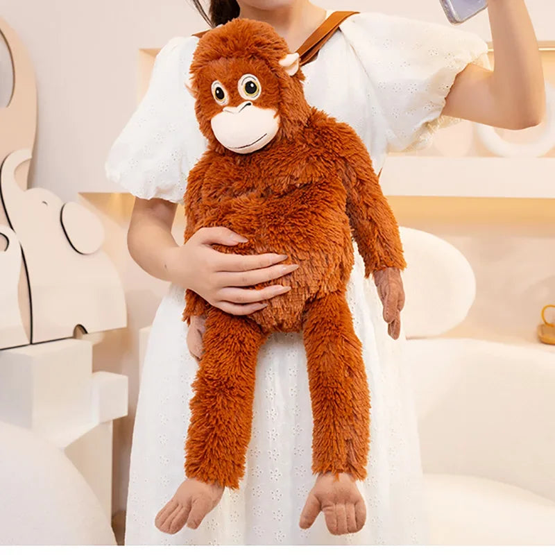 Cartoon Gorilla Plush Toy for Kids-3