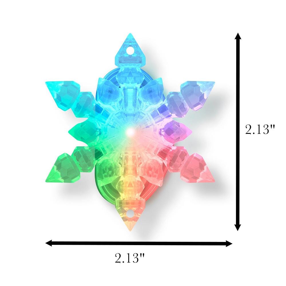 Color Changing Snowflake Hair Clip-2