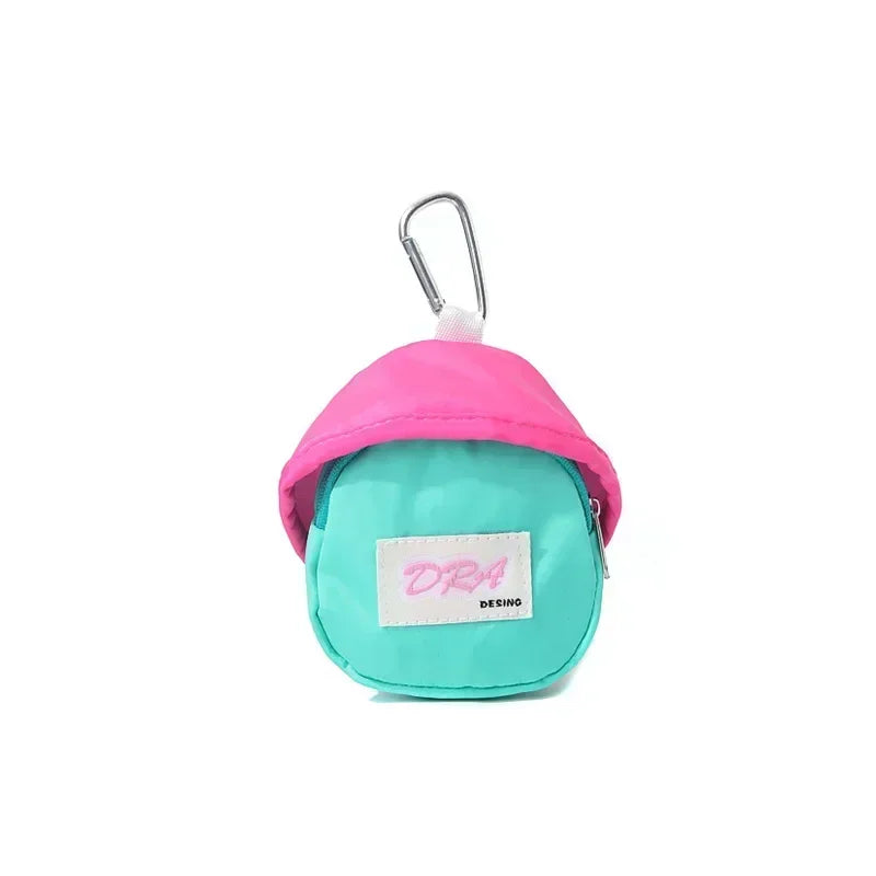 Kawaii Mini Purse Coin Pouch Earphone Key Storage Bag Book Bag Pendant Children's Macaron Cute Wallet Zipper Coin Purse Kids