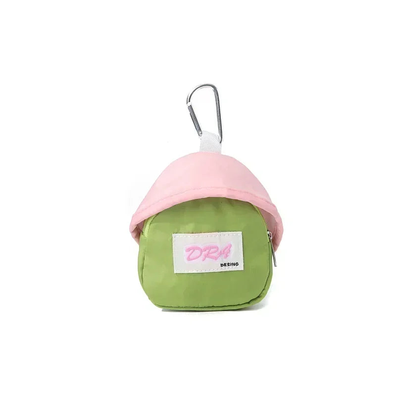 Kawaii Mini Purse Coin Pouch Earphone Key Storage Bag Book Bag Pendant Children's Macaron Cute Wallet Zipper Coin Purse Kids
