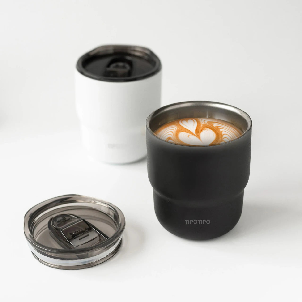 304 Stainless Steel Vacuum Tumbler, Portable Travel Mug for Hot & Cold Beverages - 255ml Travel, Coffee, Party Cup in 16 Colors