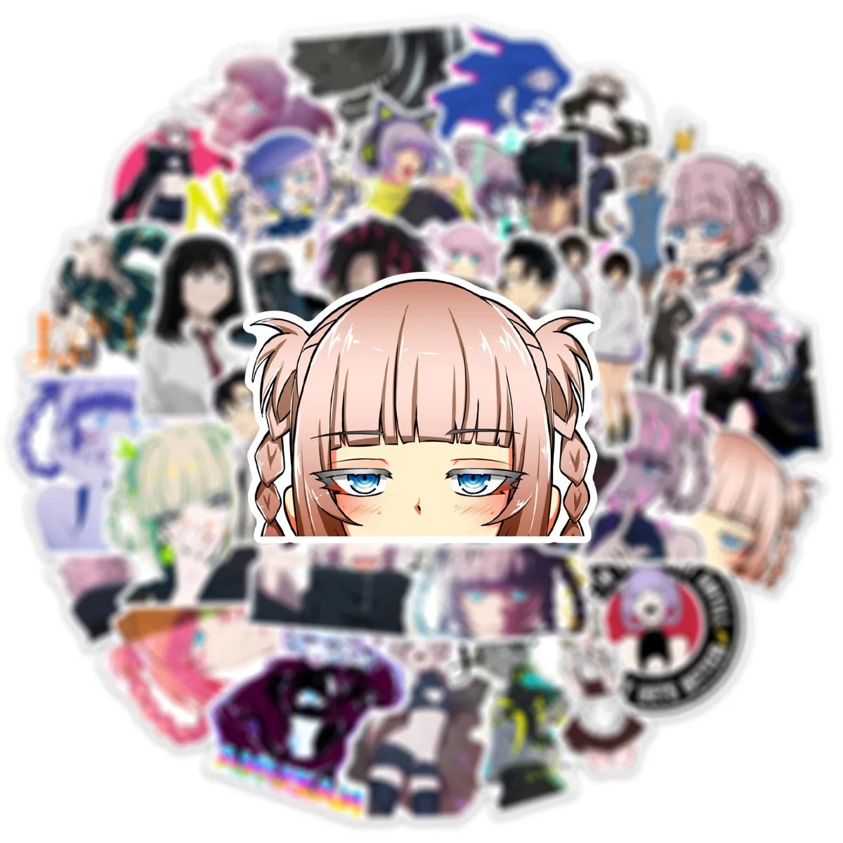 10/50PCS Call Of The Night Anime Stickers Kou Nazuna Sticker Waterproof Laptop Skateboard Motorcycle Guitar Phone Girls Decal