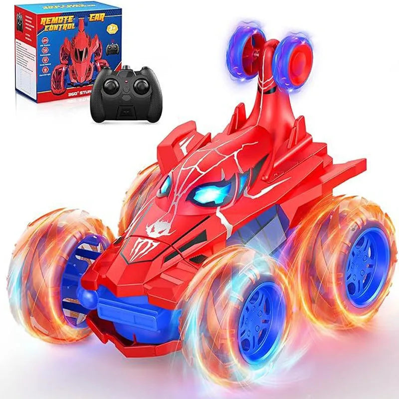 Remote Control Racing 2.4G Signal High Speed Drift Children Electric Spider Double Sided Dumper Toy