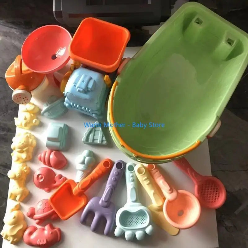 Sand Toy Beach Play Toy Swimming Pool Sand Castle Building Toy Kids Summer Gift 57QE
