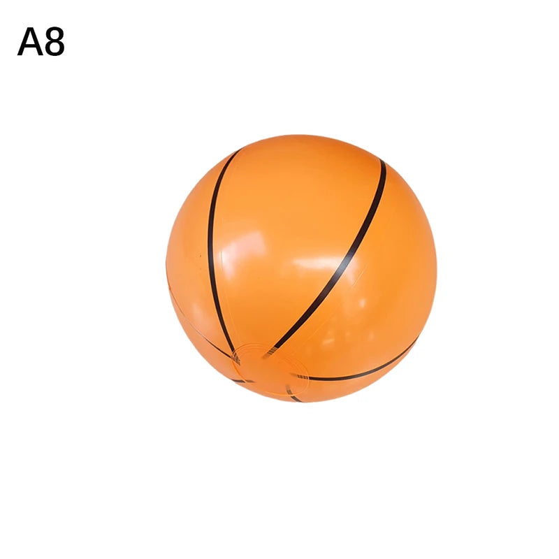 PVC Inflatable Football Baseball Basketball Volleyball Happy Summer Beach Party Decorations Swimming Pool Inflatable Toy Ball