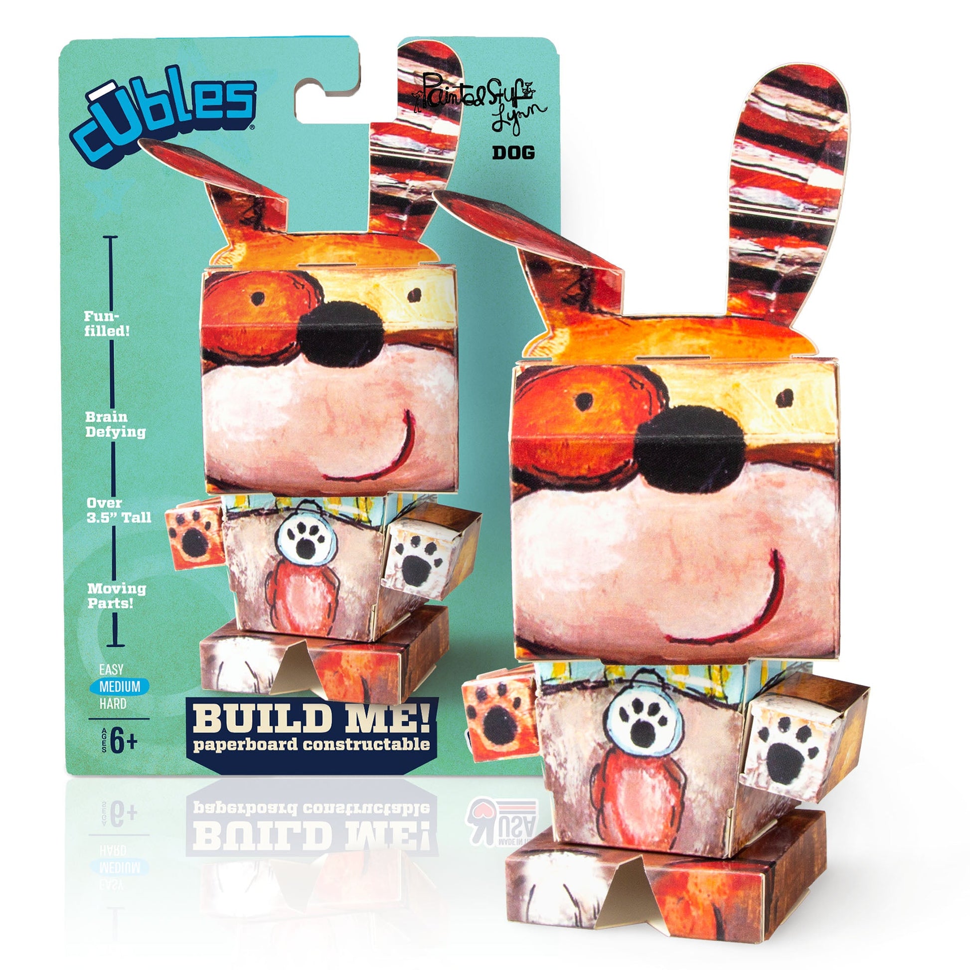 CUBLES Painted Stuf Dog-1