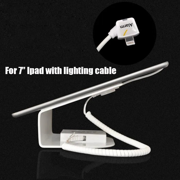 Tablet Security Burglar Alarm System Stand iPad Anti-theft Display Holder Charging For Retail Shop Show