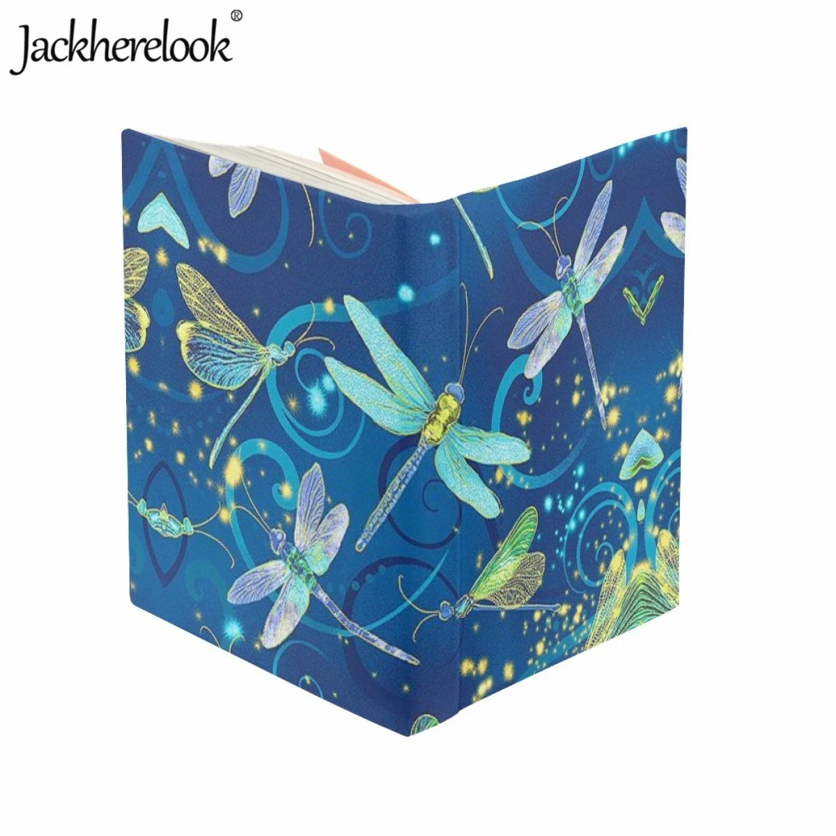 Kids Student School Bag Accessories Book Cover 9-11inch Custom Dragonfly Printed Book Sleeve Practical Textbook Protection Cover