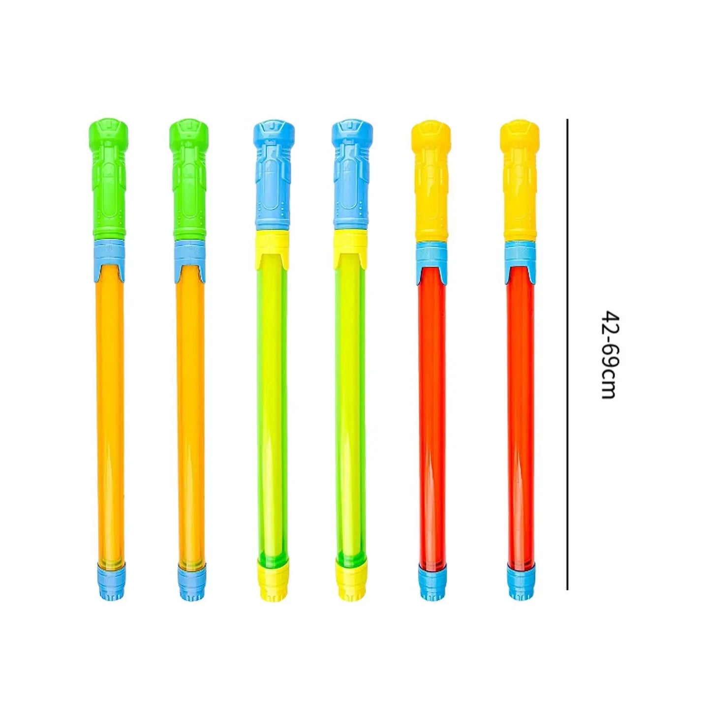 16.5-27inch Water Soaker Blaster Telescopic Water Game Fighting Toys for Kids Adults Outdoor Summer Pool Beach Outdoor Activity