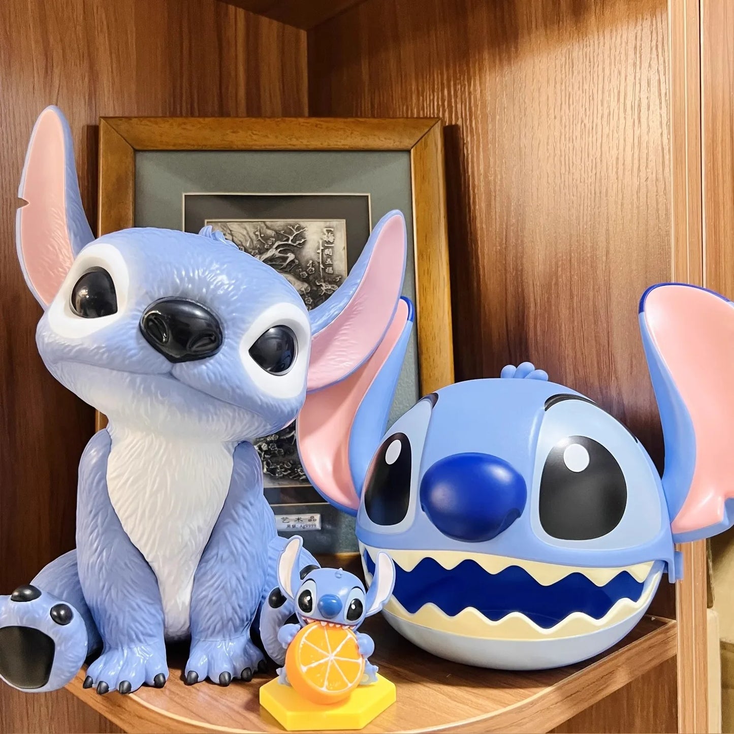 Lilo & Stitch Movie Stitch Cup Tumbler Popcorn Bucket Exclusive Cinema Collectible Decoration Model Christmas Fans Toys Gifts