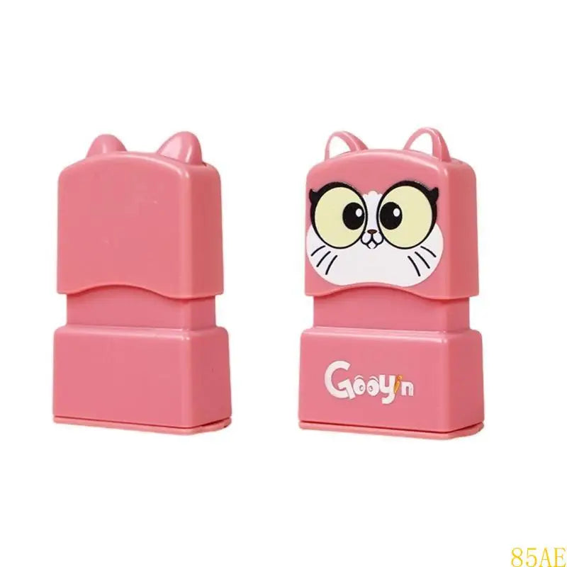 85AE Baby Name Seal Create Unique Patterns for T-Shirt Uniform Bag Books Name Stamp for Kids