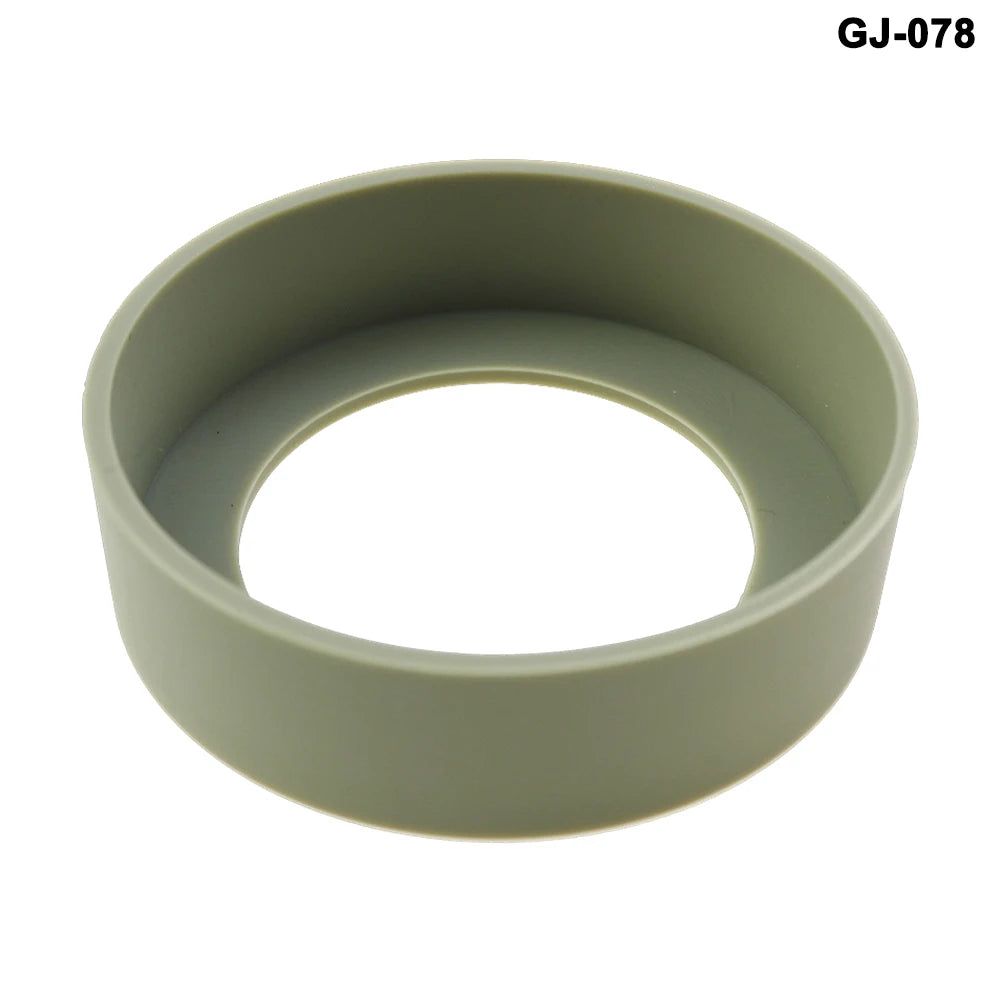 1PCS 6.5CM Silicone Cup Bottom Protective Case Cover Holder Thermos Base   From Impacting Not Deformed Good Toughness Odorless