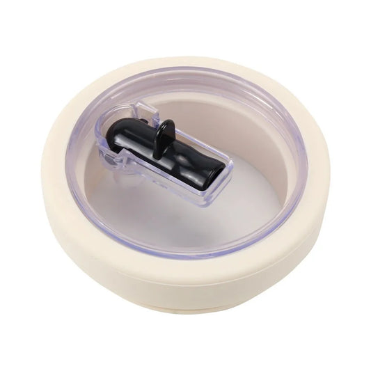 30oz Tumbler Flip Straw Lid Leakproof Concealed Straw Cup Replacement Cover Dust-proof Splash Resistant Cup Topper Lid Gym
