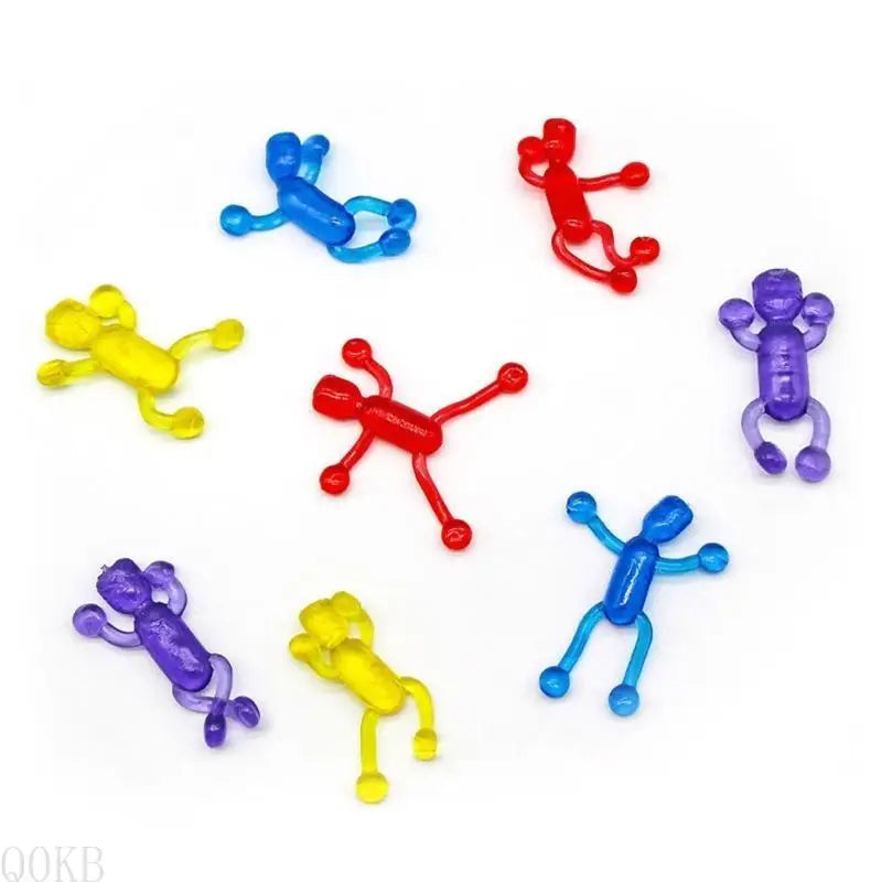 AP28 Sticky  Toy  Climbing Little Man Kids Party Favor Adults Pressure Relieve Vent Toy Interactive Throw Game