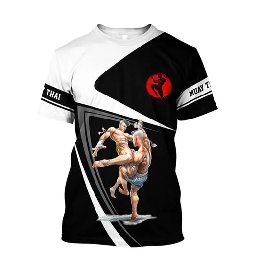 3D Karate Print T Shirt Martial Art Wushu Graphic T-shirts For Men Kid Fashion Streetwear Short Sleeves Sports Gym Clothing Tops