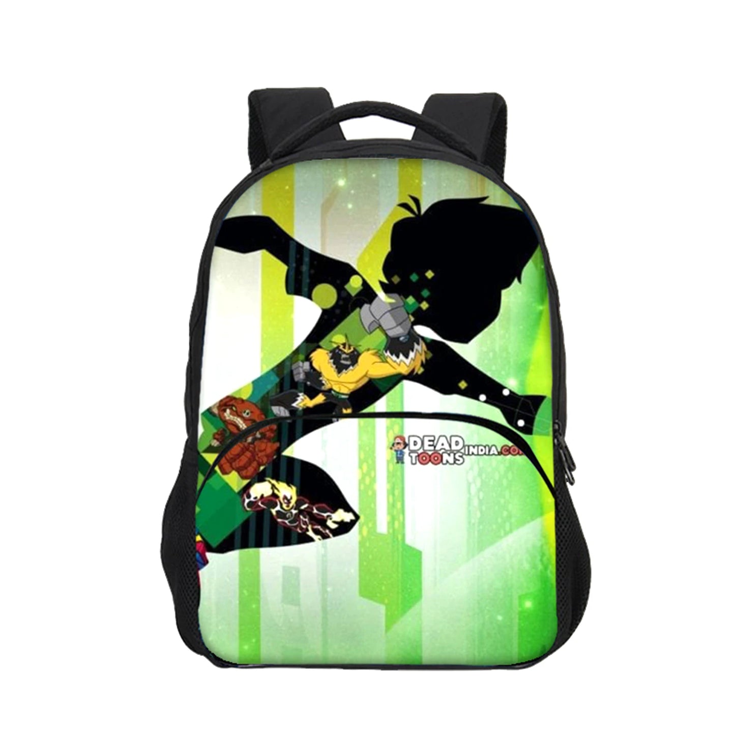 Youth Kids Ben 10 Printed Backpack Lightweight School Book Bag,Casual Travel Rucksack