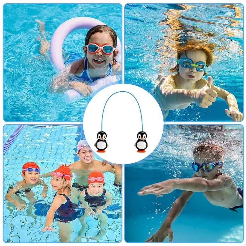Pool Diving Swim Thru Door Toy for Kid Pool Toy Swim Hoop Underwater Kids Swim Thru Diving Rings Water Training Sports D5QD