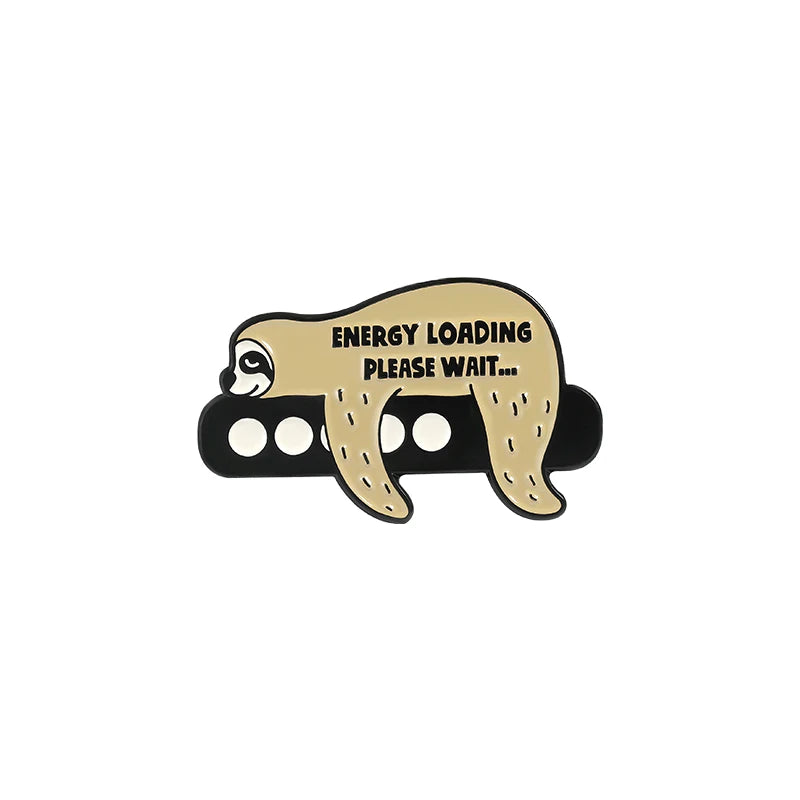 Bookworm Enamel Pins Custom Rabbit Dog Sloth Brooch Lapel Badge Bag Cartoon Funny Animal Books Jewelry Gift for Kids Friends