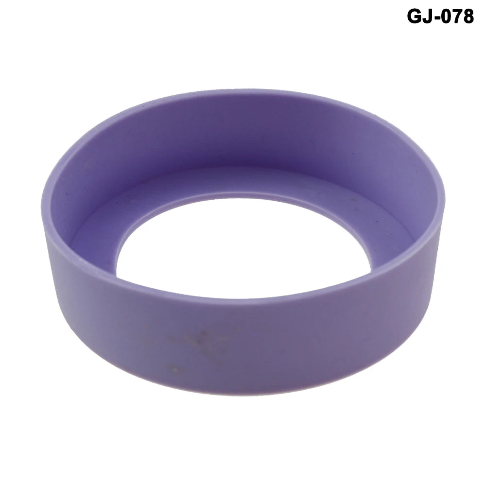 1PCS 6.5CM Silicone Cup Bottom Protective Case Cover Holder Thermos Base   From Impacting Not Deformed Good Toughness Odorless