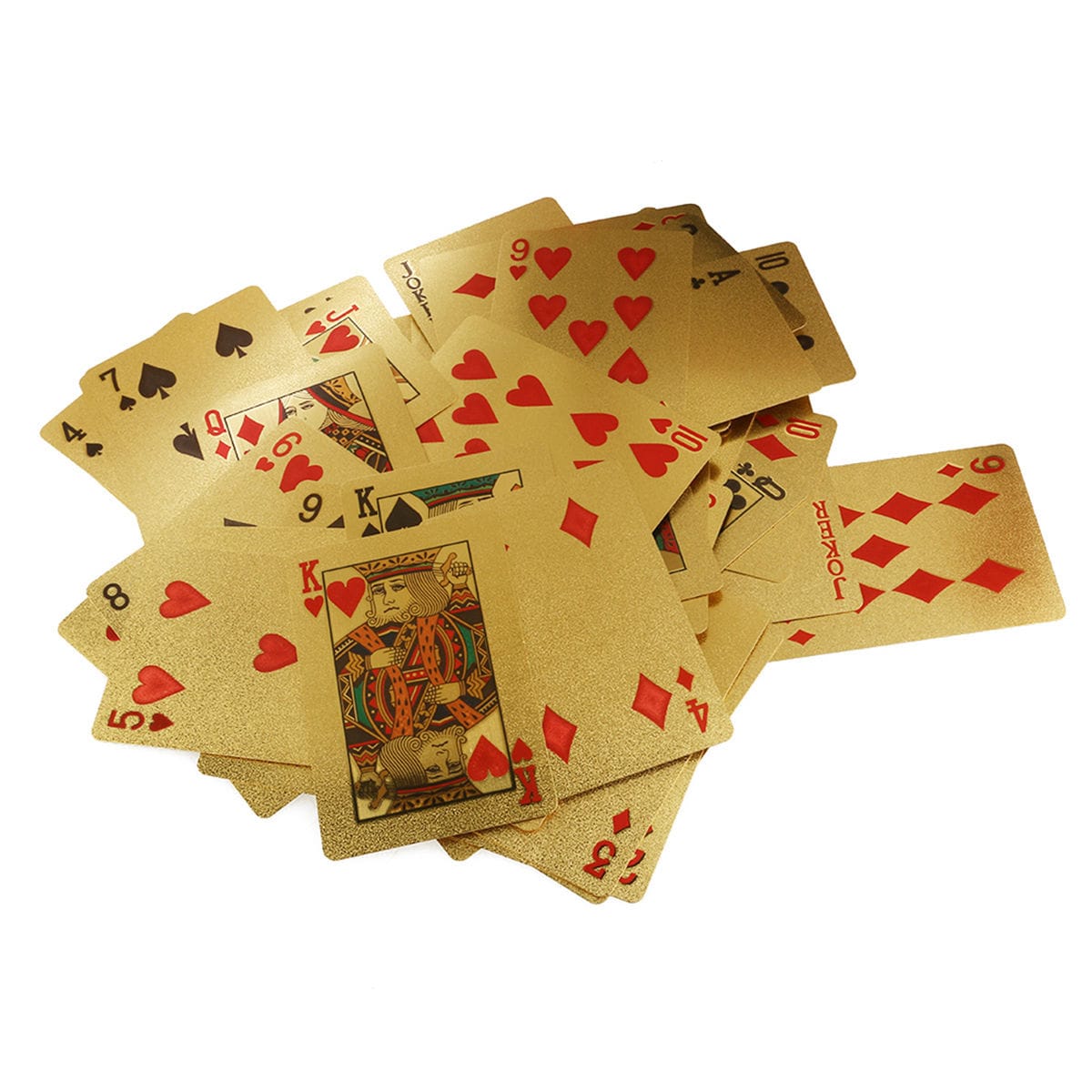 24 Karat Gold Foil Playing Cards-3