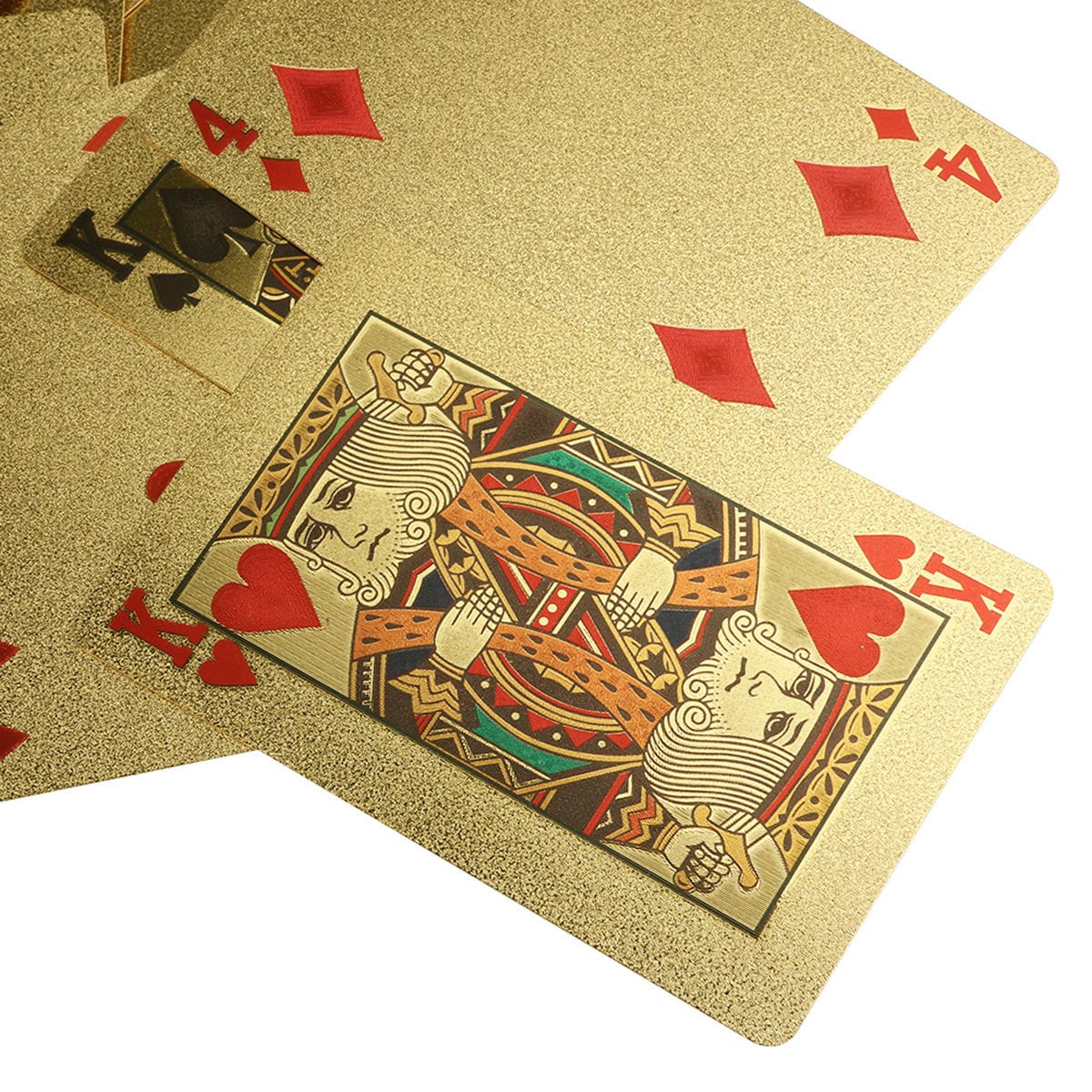 24 Karat Gold Foil Playing Cards-4