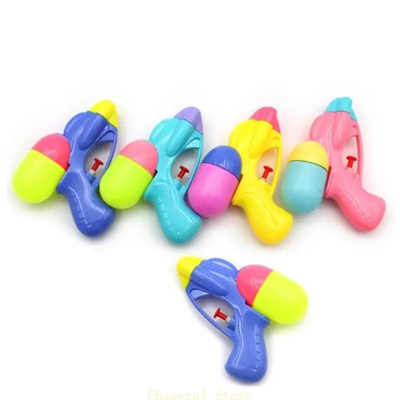 E7CE Colorful Water Guns Toy for Child Mini Water Guns Summer Outdoor Water Fighting Toy Toddlers Bath Water Toy