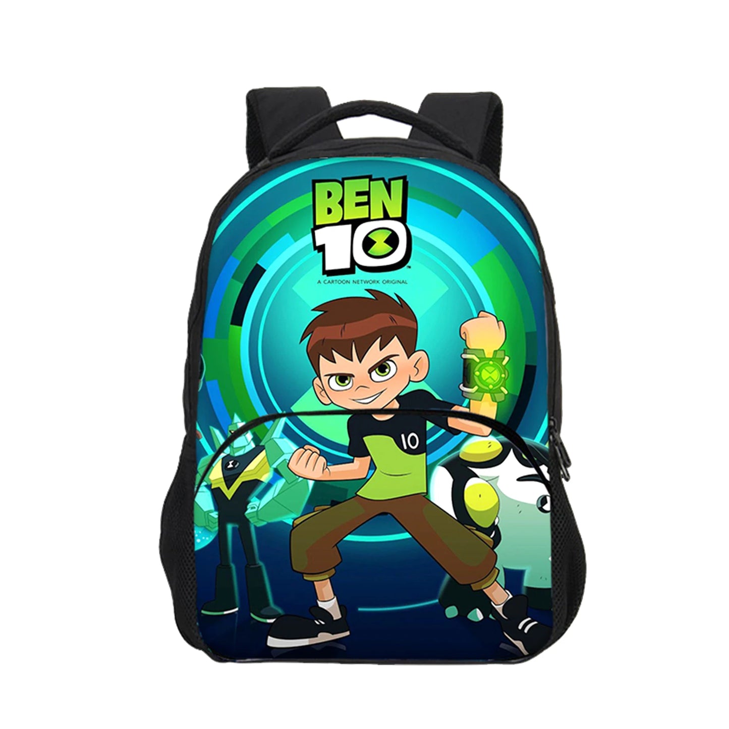 Youth Kids Ben 10 Printed Backpack Lightweight School Book Bag,Casual Travel Rucksack