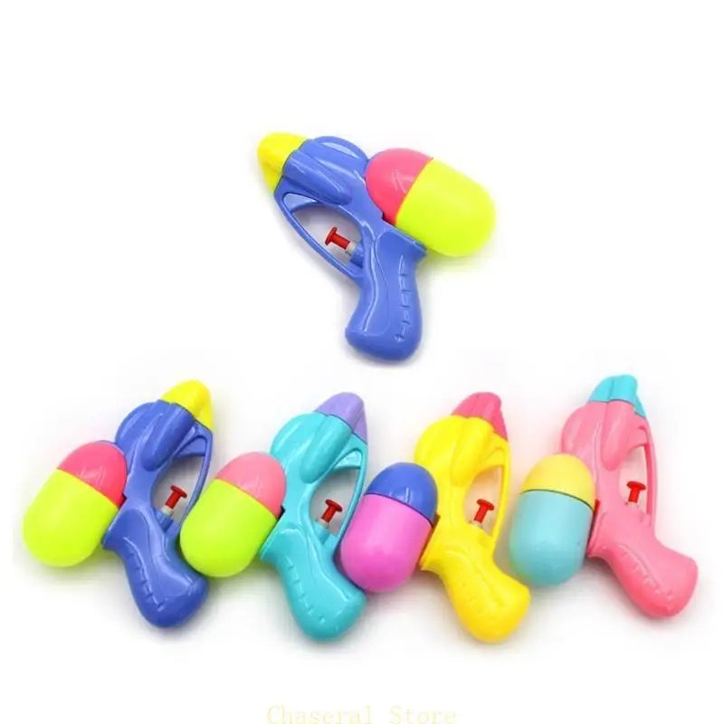 E7CE Colorful Water Guns Toy for Child Mini Water Guns Summer Outdoor Water Fighting Toy Toddlers Bath Water Toy