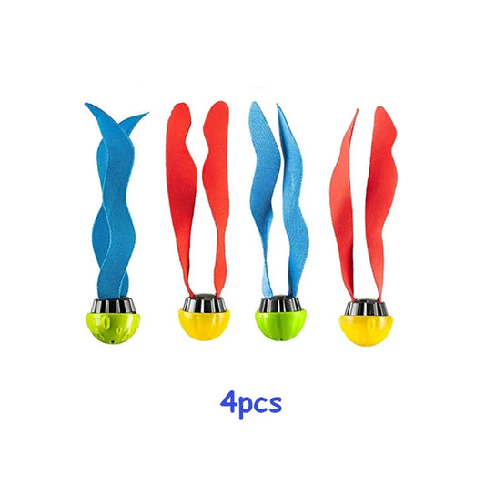 Summer Diving Toys Torpedos Octopus Diving Fish Ring Swimming Pool Water Games Training Gift Set Toys For kids