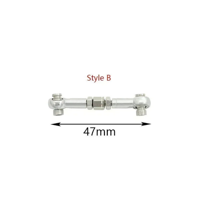 CNC Machined Aluminium Alloy Steering Rod RC Linkage Servo Rod Replacement accessory for HSP 94111 / 94188 RC Car upgrade