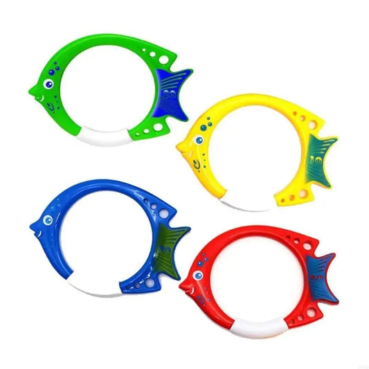 Diving Rings Diving Toy Pool Rings for Kids Underwater Play and Diving Training