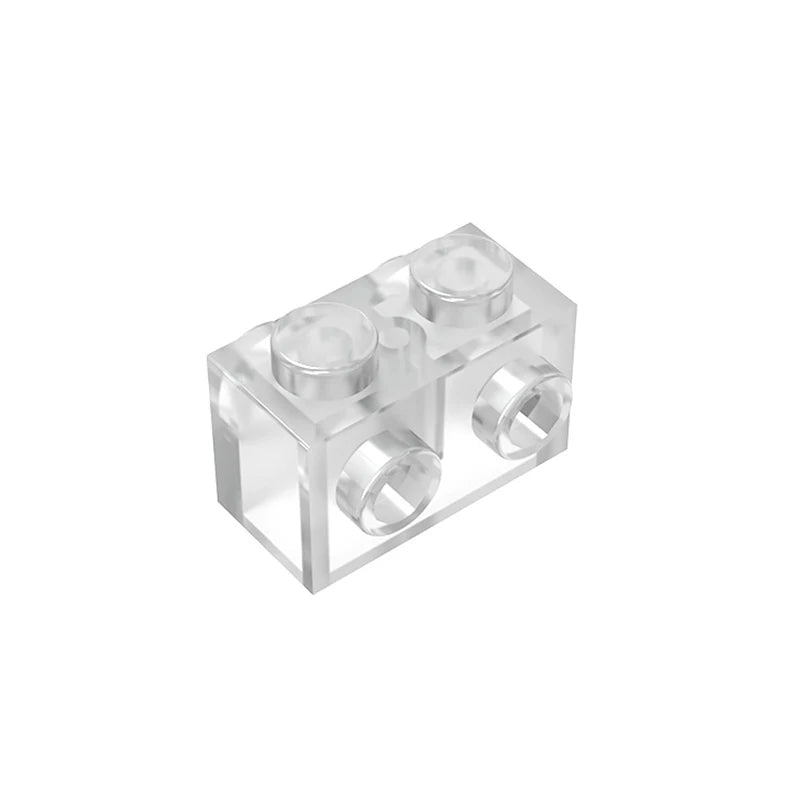 Gobricks 10PCS MOC Bricks 52107 1x2 for Building Blocks Parts DIY Educational High-Tech Parts Creativity Game Compatible Toys
