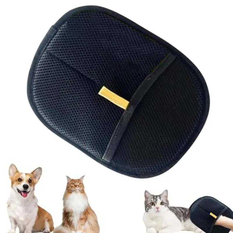 Grooming Gloves for Dogs Pet Hair Remover Gloves for Washing Double-Sided Static Removal Mitten for Pet Hair Reusable Gloves