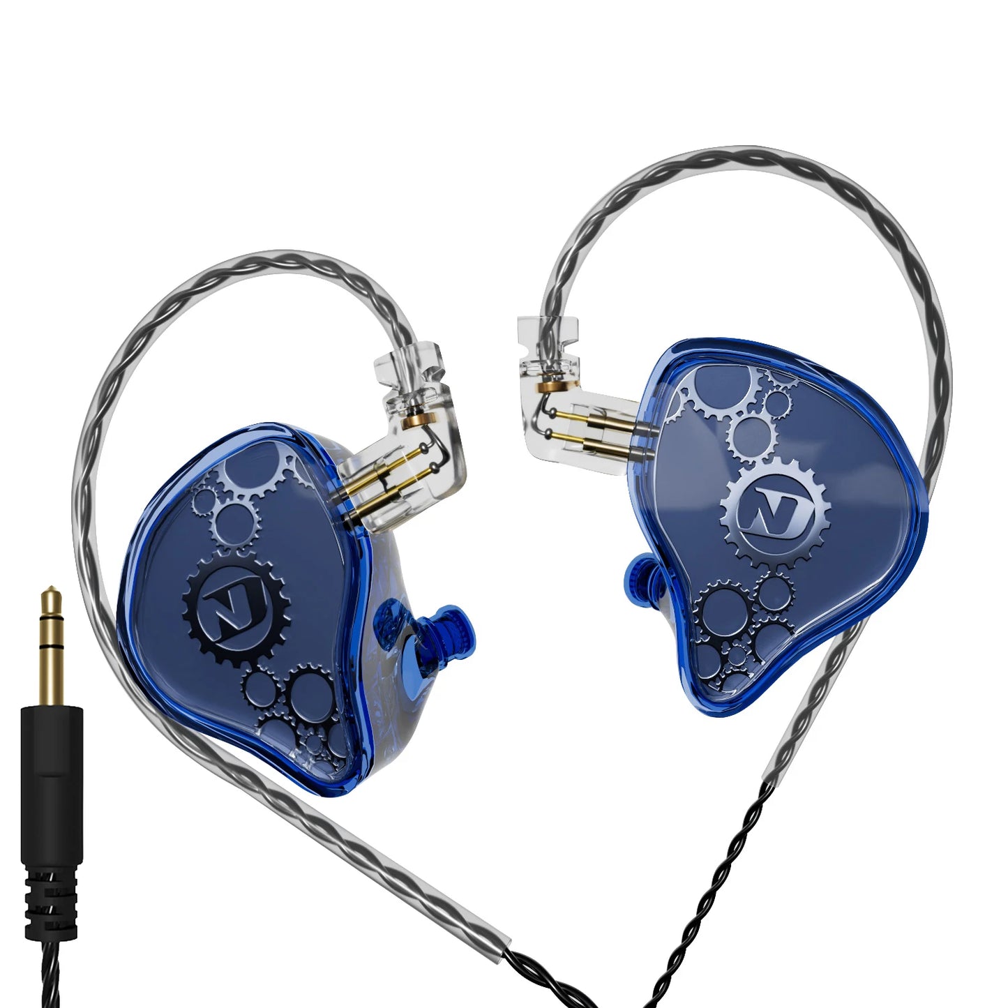 ND Venus-HiFi wired in-ear headphones stereo noise reduction bass HIFI cable music sports microphone speaker accessory adapter