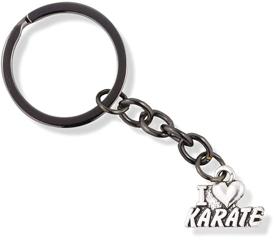 EPJ I Love Karate Charm Keychain-0