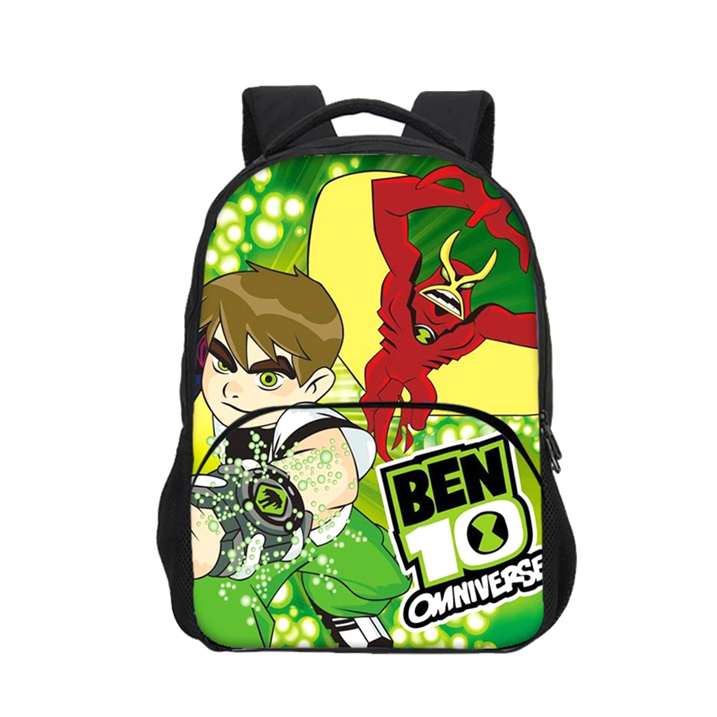 Youth Kids Ben 10 Printed Backpack Lightweight School Book Bag,Casual Travel Rucksack