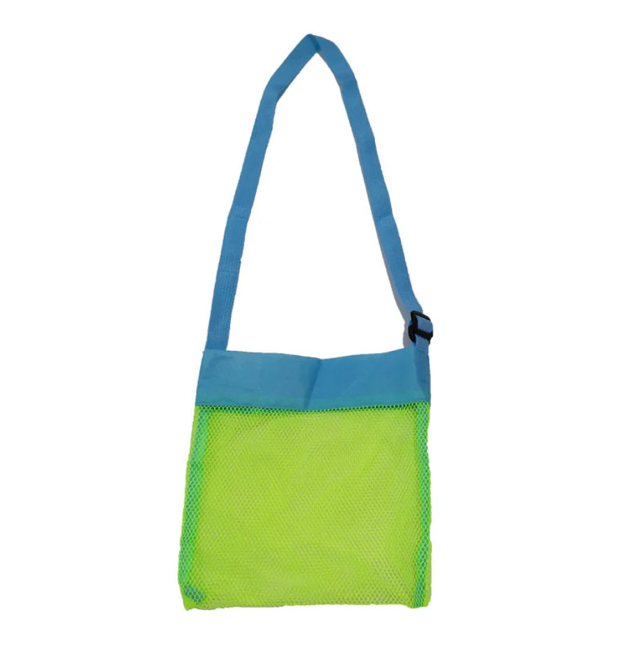 Children Sand Away Protable Mesh Bag Kids Toys Clothes Storage Bags Swimming Large Beach eco Bag Women Cosmetic Makeup Bag