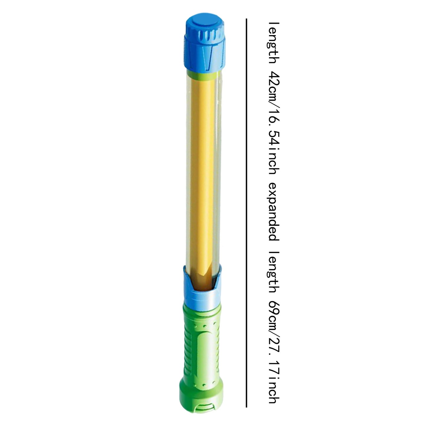 16.5-27inch Water Soaker Blaster Telescopic Water Game Fighting Toys for Kids Adults Outdoor Summer Pool Beach Outdoor Activity