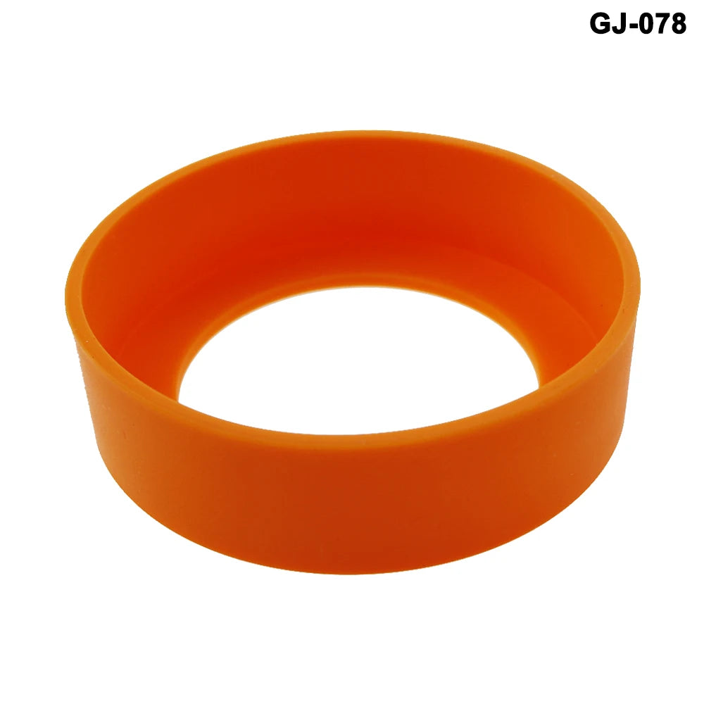 1PCS 6.5CM Silicone Cup Bottom Protective Case Cover Holder Thermos Base   From Impacting Not Deformed Good Toughness Odorless