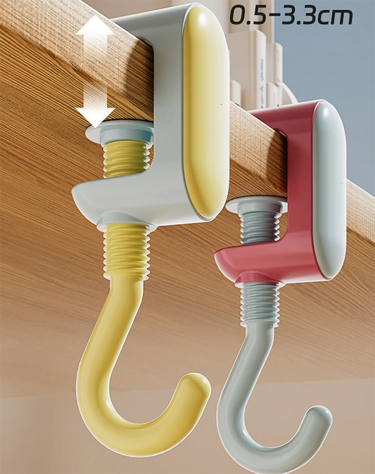 Wall Mounted Wall Organizer Modern Space-Saving Non-Tracking Bookbag Hook Versatile Multifunctional Hook for Kids Room