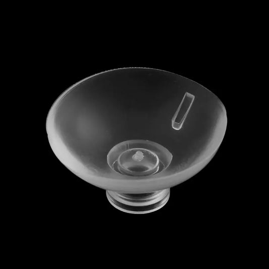 Y3NA Aquarium Suction Cup Diameter 1.2in Transparent Plastic Sucker No Clips for Fish for Tank Thermo-meters