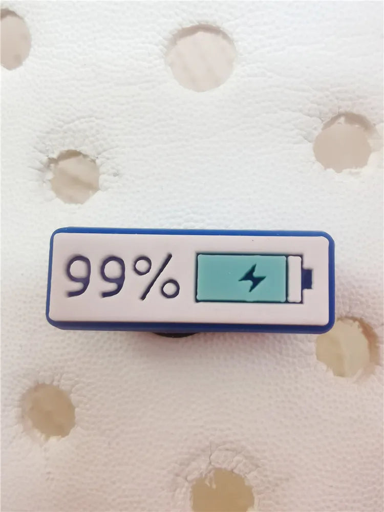 Design Game Style Shoe Charms PVC Buckle Decorations Clog Ornaments Diy Accessories Fit Women Sandals Adult Kid Party Decor Gift