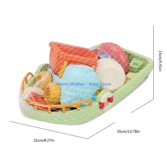 Sand Toy Beach Play Toy Swimming Pool Sand Castle Building Toy Kids Summer Gift 57QE